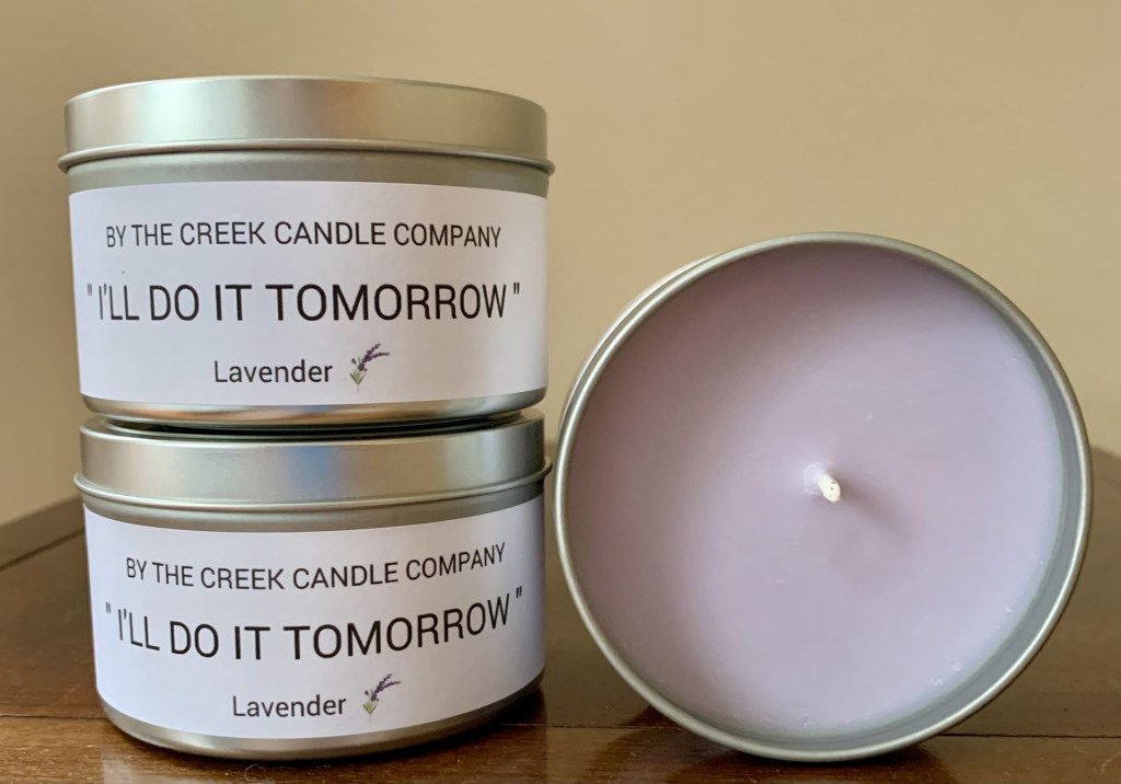 Lavender candle