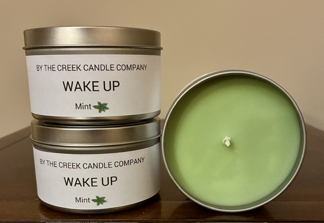 Mint candle