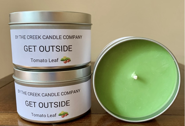 Get Outside - Tomato Leaf candle
